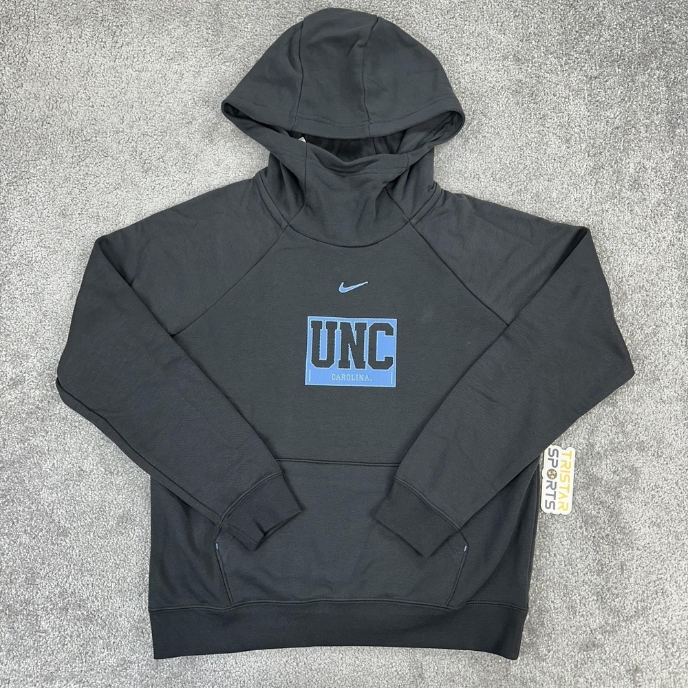 North Carolina Tar Heels Hoodie Womens Medium Gray NCAA Football Nike UNC